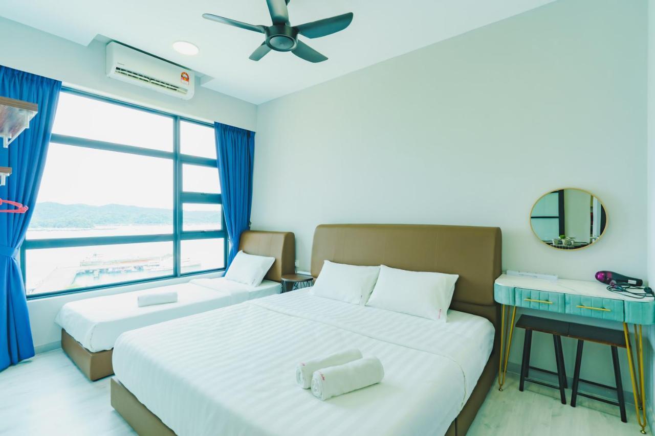 Full Seaview 2R1B Condo For 6Pax In Κότα Κιναμπαλού Εξωτερικό φωτογραφία